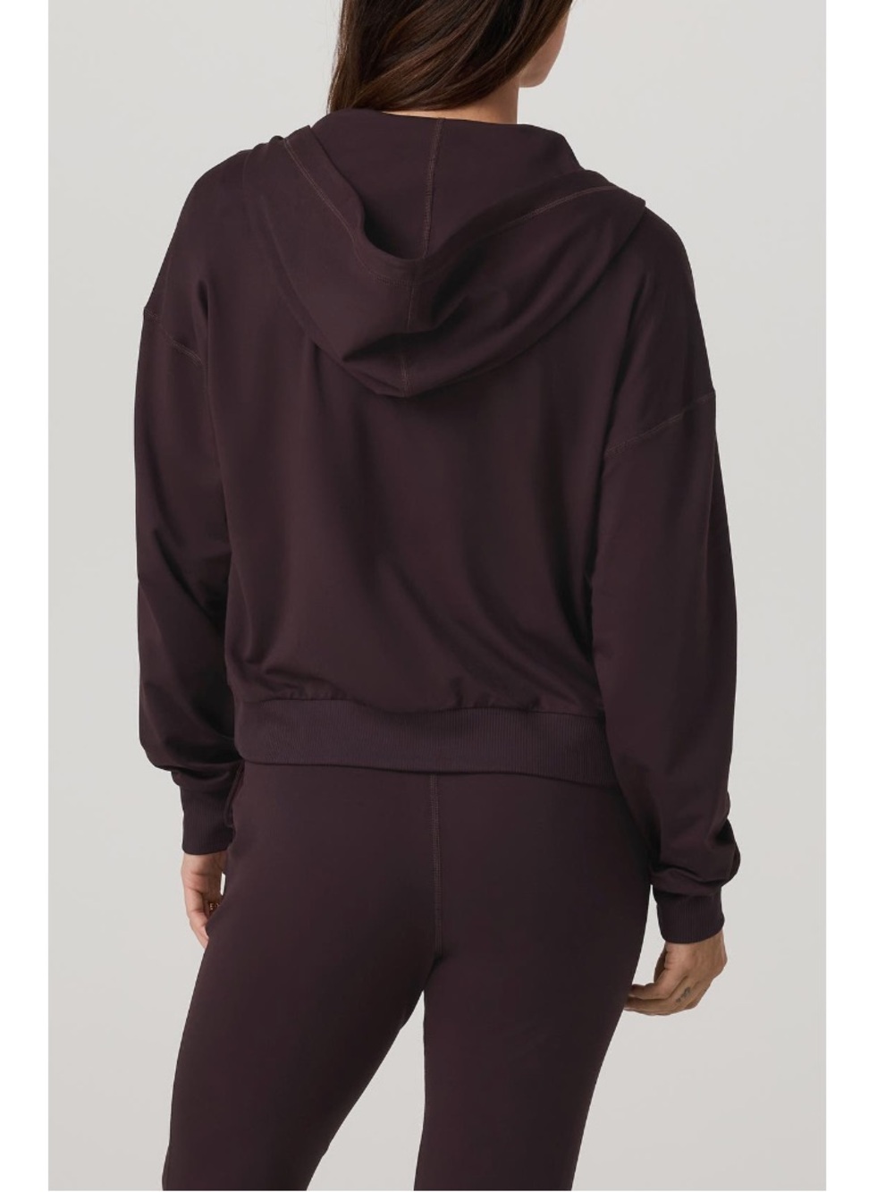 Vuori Halo modern Zip-Up Hoodie Jacket
in Raisin Women’s L NWT - Picture 3 of 7